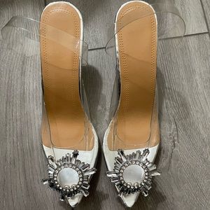 Crystal heels